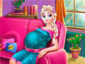 Spiel Pregnant Elsa Baby Birth