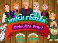 Spiel Which Frozen Role Are You