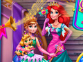 Spiel Anna And Ariel Princess Ball Dress Up
