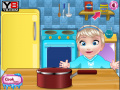 Spiel  Baby Elsa cooking Icecream