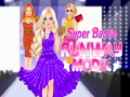 Spiel Super Barbie Runway Model