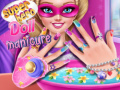 Spiel Superhero doll manicure