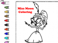Spiel Miss Moon Coloring  