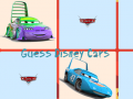 Spiel Guess Disney Cars