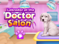 Spiel Labrador at the doctor salon    