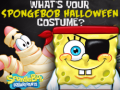 Spiel What's your spongebob halloween costume?