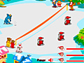 Spiel Snow Throw