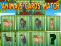 Spiel Animals Cards Match 