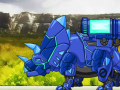 Spiel Combine! Dino Robot 2 Triceratops Blue plus