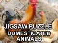 Spiel Jigsaw Puzzle Domesticated Animals