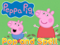 Spiel Peppa pig pop and spell