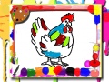 Spiel Chicken Coloring Book