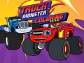 Spiel Truck Monster Coloring