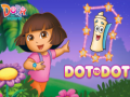 Spiel Dora The explorer Dot to Dot