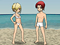 Spiel Trendy couple summer