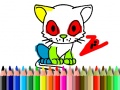 Spiel Back To School: Cat Coloring