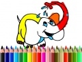 Spiel Back To School: Elephant coloring