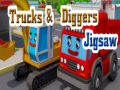 Spiel Trucks & Digger Jigsaw 