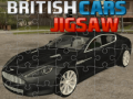 Spiel British Cars Jigsaw