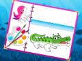 Spiel Sea Creatures Coloring Book