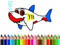 Spiel Back To School: Shark Coloring Book