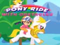 Spiel Pony Ride With Obstacles