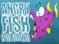Spiel Angry Fish Coloring 