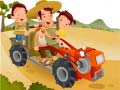 Spiel Cartoon Tractor Puzzle