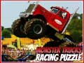 Spiel Monster Trucks Racing Puzzle
