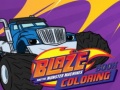 Spiel Baze and the monster machines Coloring Book