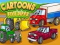Spiel Cartoons Five Diffs