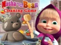 Spiel Masha And The Bear Cleaning Game
