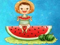 Spiel Watermelon and Drinks Puzzle