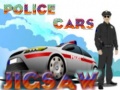 Spiel Police cars jigsaw