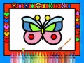 Spiel Color and Decorate Butterflies