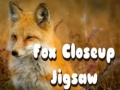 Spiel Fox Closeup Jigsaw