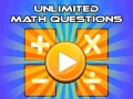 Spiel Unlimited Math Questions