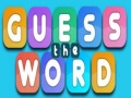 Spiel Guess The Word