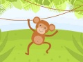 Spiel Funny Monkeys Coloring