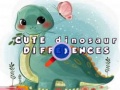 Spiel Cute Dinosaur Differences