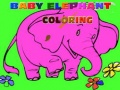 Spiel Baby Elephant Coloring