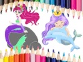 Spiel Mermaid Coloring Book