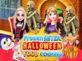 Spiel Frozen Sister Halloween Food Cooking 