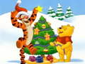 Spiel Winnie the Pooh Christmas Jigsaw Puzzle