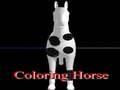 Spiel Coloring horse