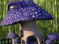 Spiel Funny Mushroom Houses Jigsaw
