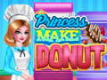 Spiel Princess Make Donut Cooking