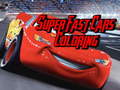 Spiel Super Fast Cars Coloring