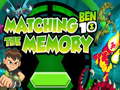 Spiel Ben 10 Matching The Memory