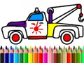 Spiel Back To School: Truck Coloring Book